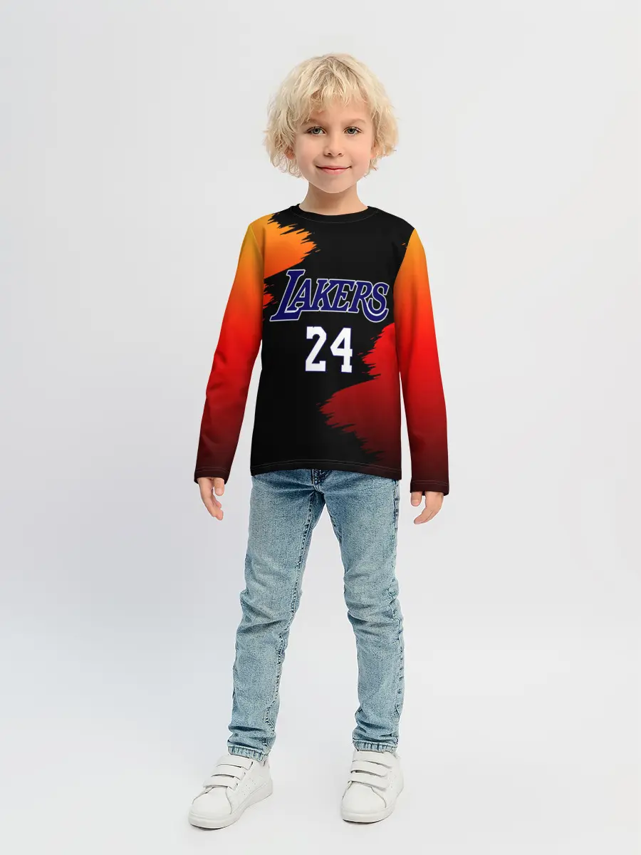 Детский лонгслив / Los Angeles Lakers / Kobe Brya