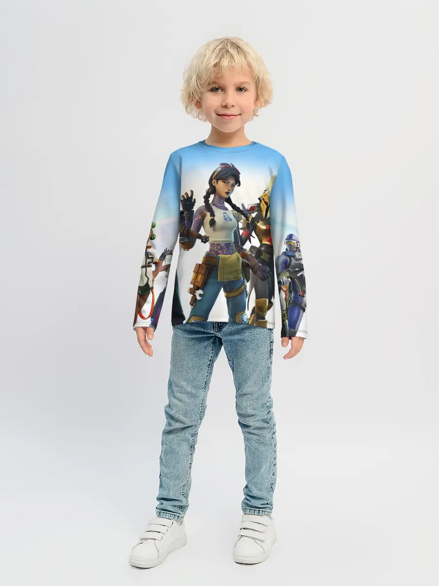 Детский лонгслив / ФОРТНАЙТ 3 СЕЗОН