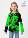 Детский лонгслив / MINECRAFT CREEPER