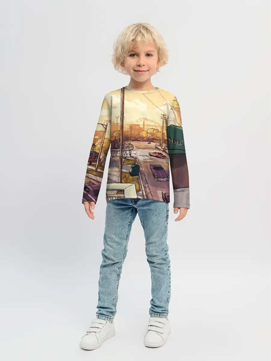 Детский лонгслив / GTA San Andreas
