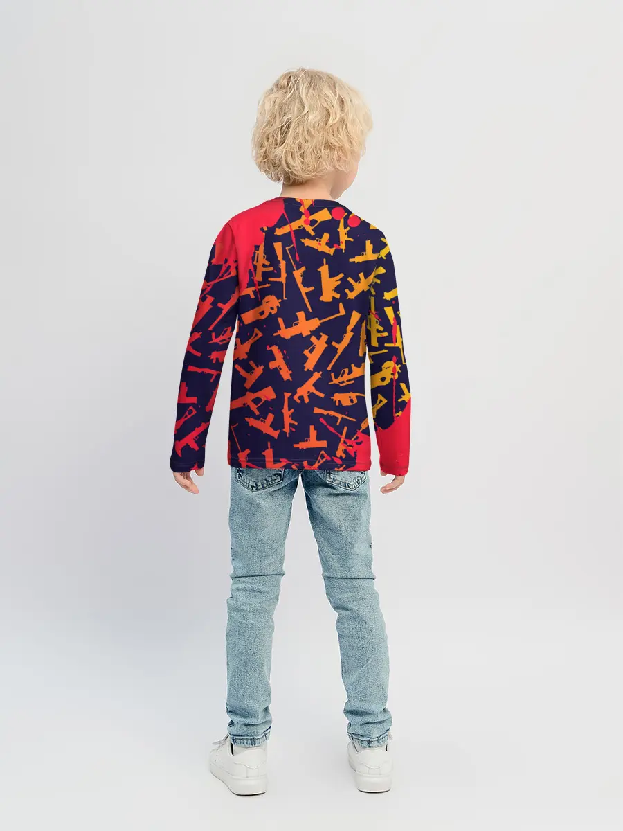 Детский лонгслив / CS GO | КС ГО