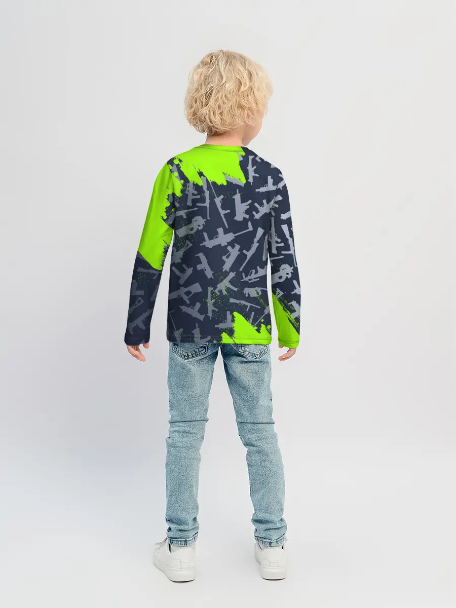 Детский лонгслив / CS GO | КС ГО