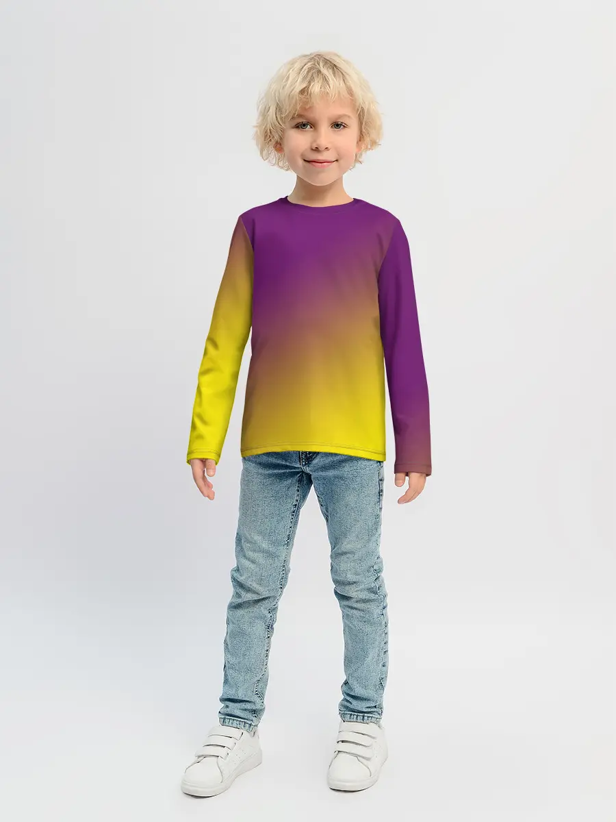 Детский лонгслив / ГРАДИЕНТ