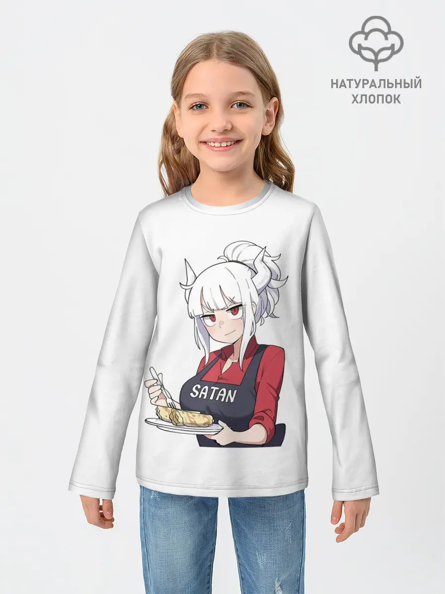 Детский лонгслив / Helltaker