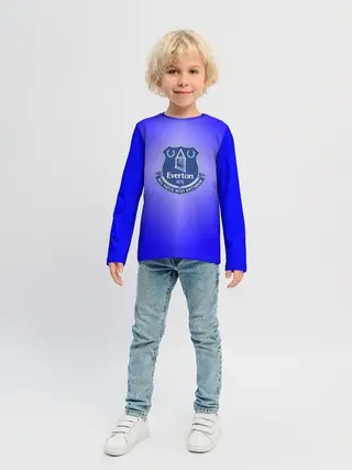 Детский лонгслив / Эвертон 3D