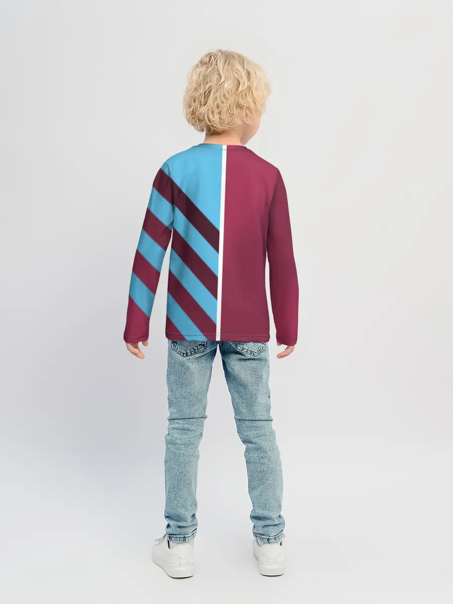 Детский лонгслив / Астон Вилла