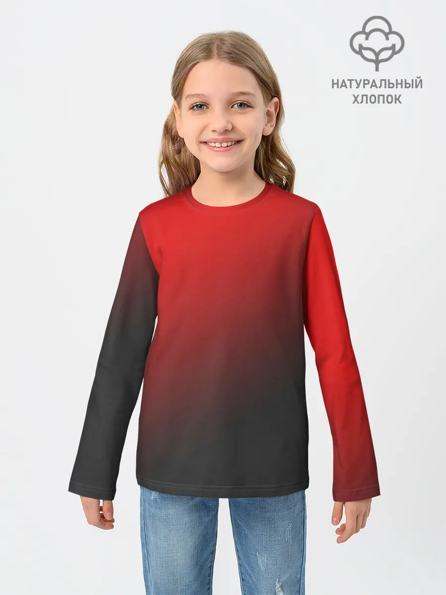 Детский лонгслив / RED