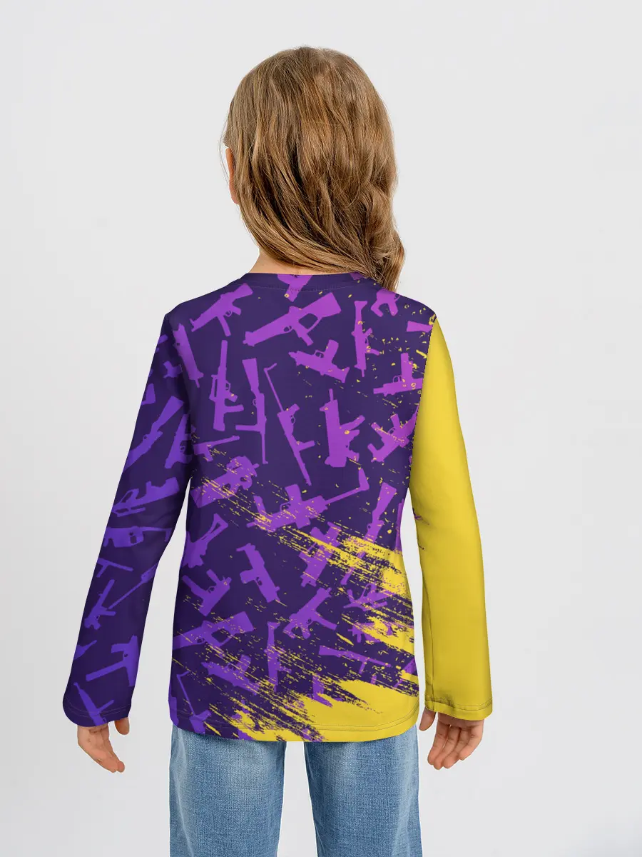 Детский лонгслив / CS GO | КС ГО