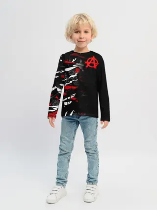 Детский лонгслив / Анархия