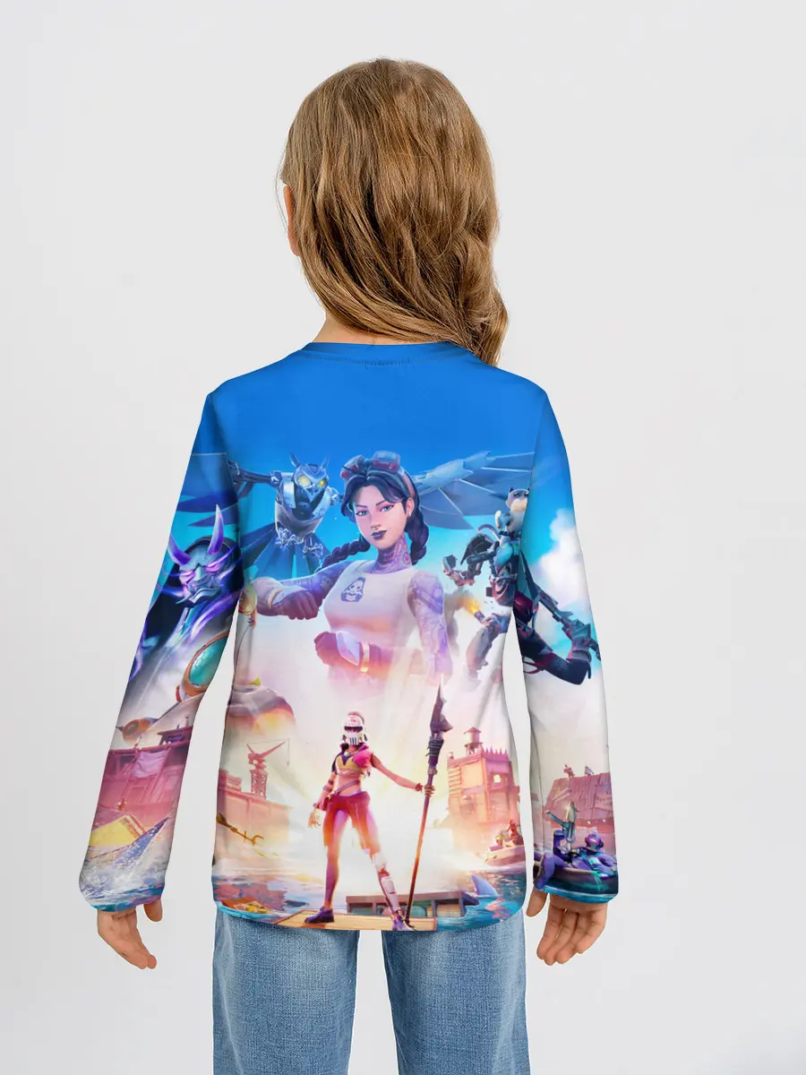 Детский лонгслив / FORTNITE 3 СЕЗОН