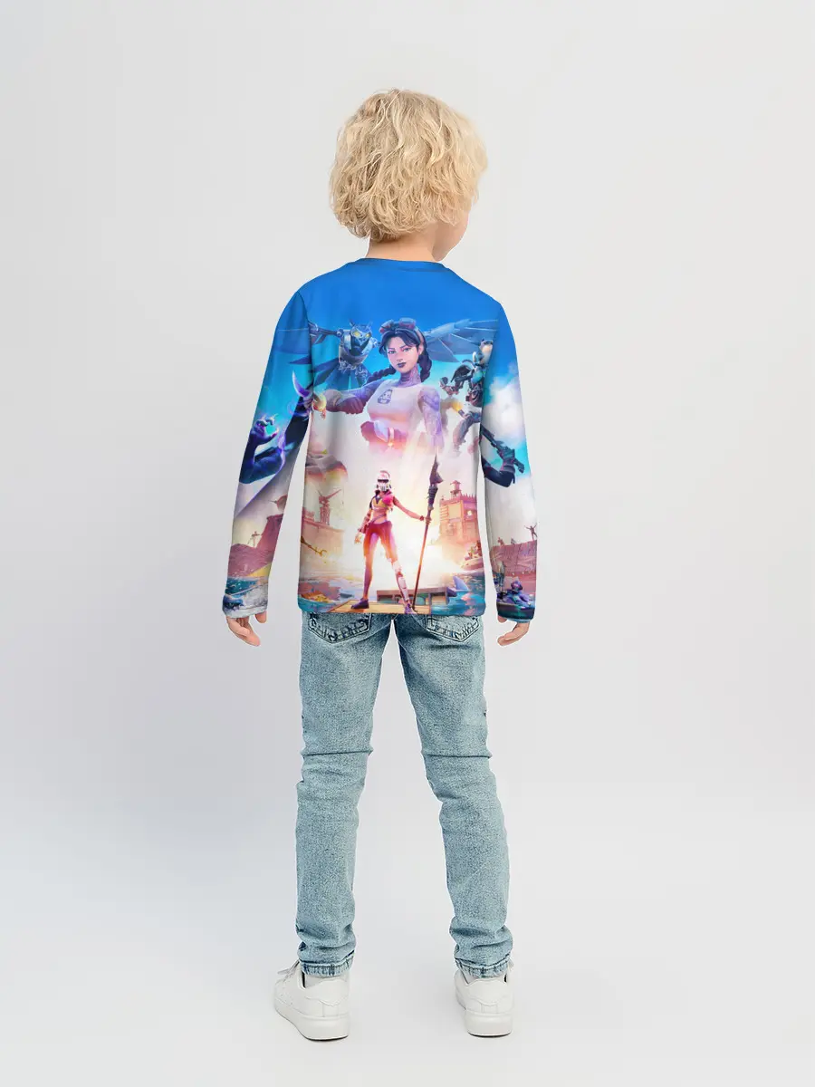 Детский лонгслив / FORTNITE 3 СЕЗОН