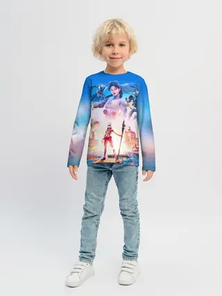 Детский лонгслив / ФОРТНАЙТ 3 СЕЗОН