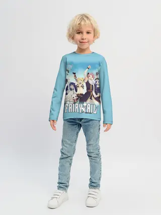 Детский лонгслив / Fairy Tail Heroes