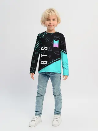 Детский лонгслив / BTS / БТС