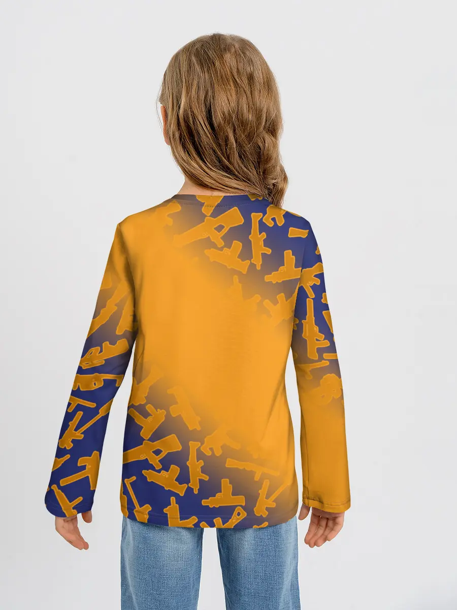 Детский лонгслив / CS GO | КС ГО