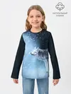 Детский лонгслив / ВОЛК ЗИМА