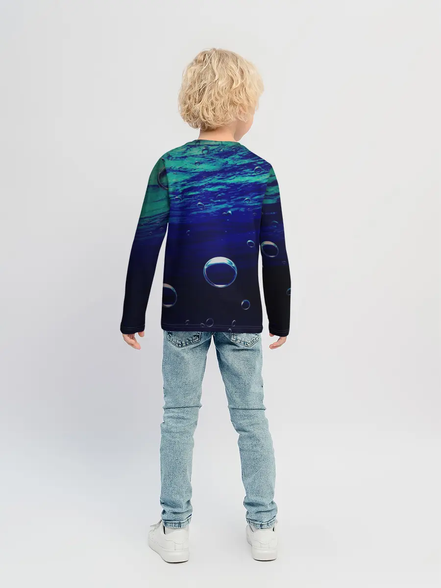 Детский лонгслив / Loot Shark Fortnite