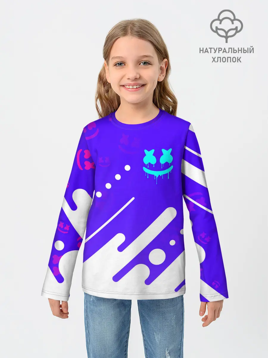 Детский лонгслив / MARSHMELLO / МАРШМЕЛЛОУ