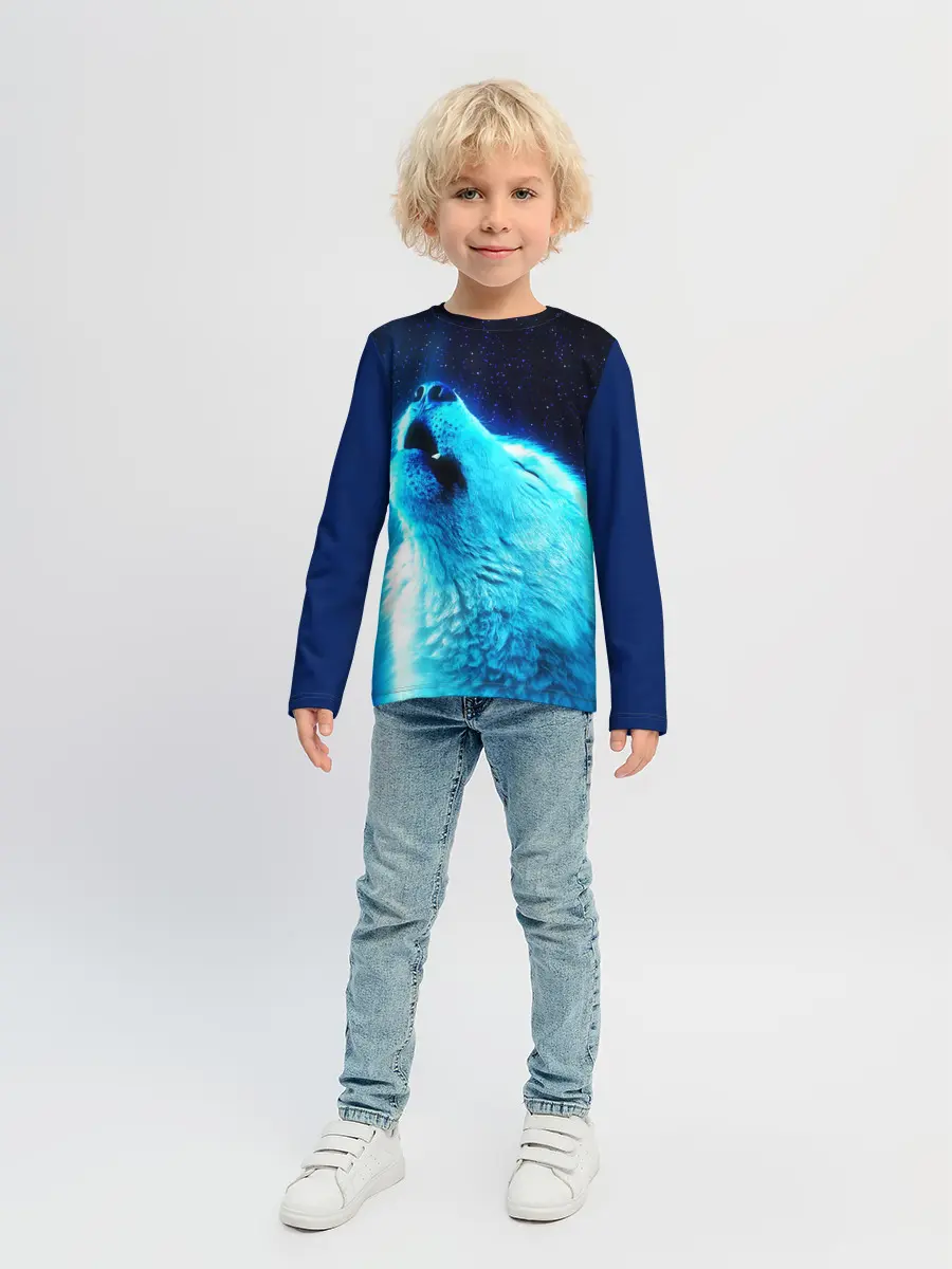 Детский лонгслив / ВОЛЧИЙ ВОЙ