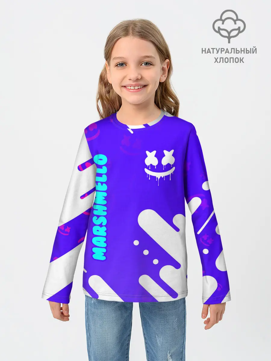 Детский лонгслив / MARSHMELLO / МАРШМЕЛЛОУ