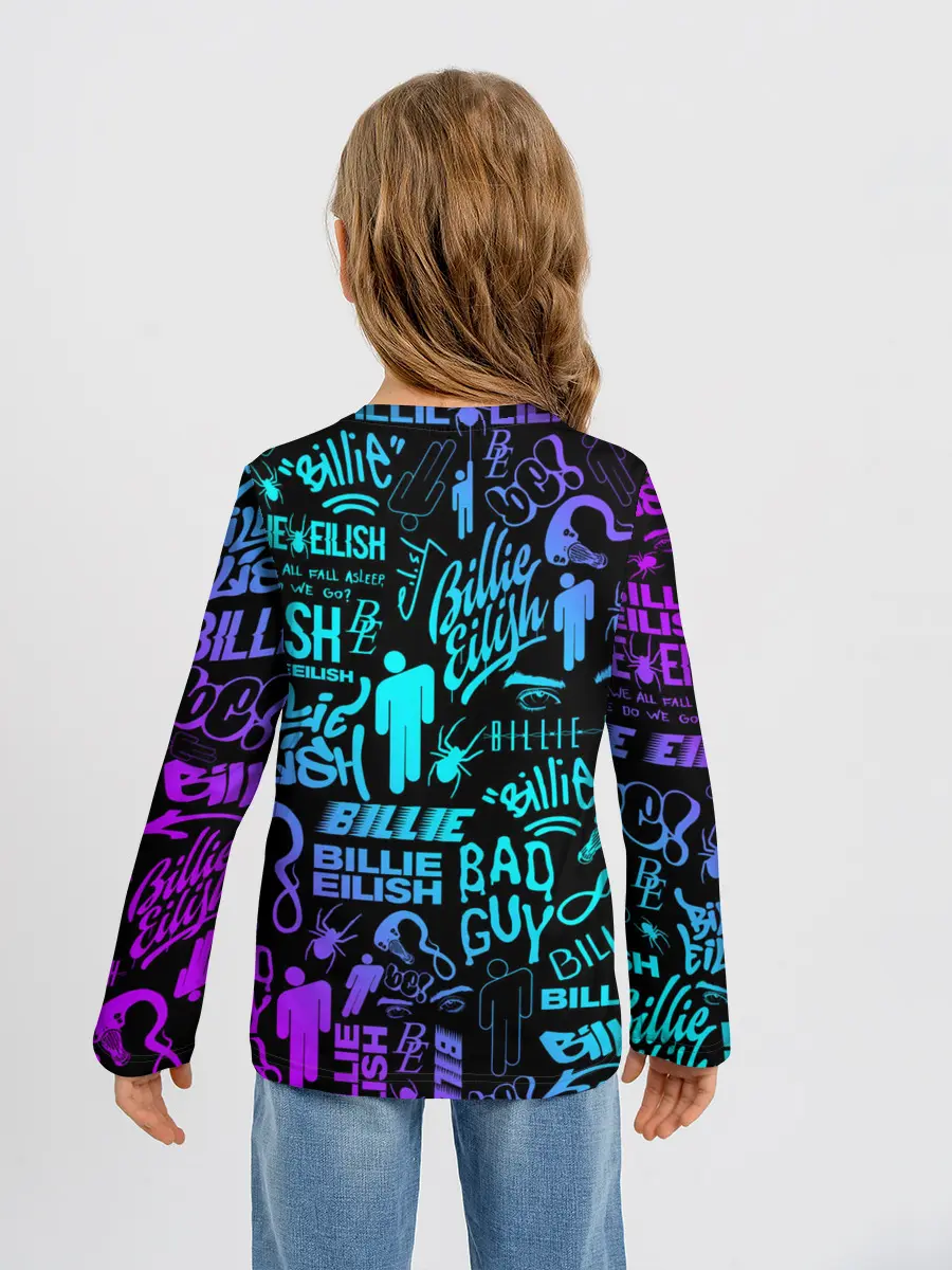 Детский лонгслив / BILLIE EILISH | БИЛЛИ АЙЛИШ