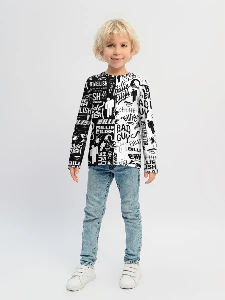 Детский лонгслив / BILLIE EILISH | БИЛЛИ АЙЛИШ