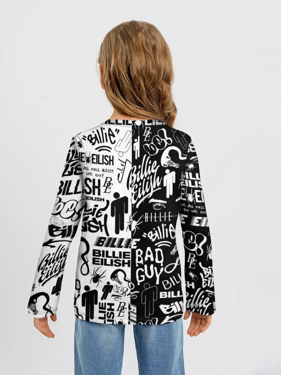 Детский лонгслив / BILLIE EILISH | БИЛЛИ АЙЛИШ