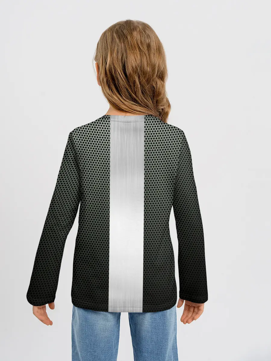 Детский лонгслив / Карбоновый занавес