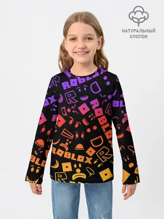 Детский лонгслив / ROBLOX | РОБЛОКС