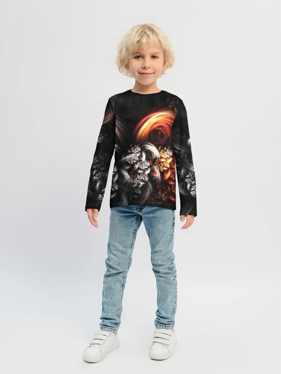 Детский лонгслив / FRACTALS