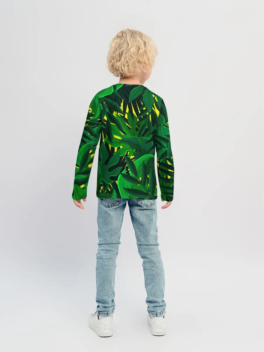 Детский лонгслив / В джунглях