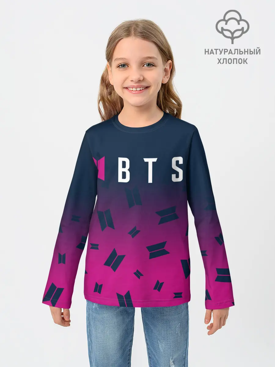 Детский лонгслив / BTS / БТС
