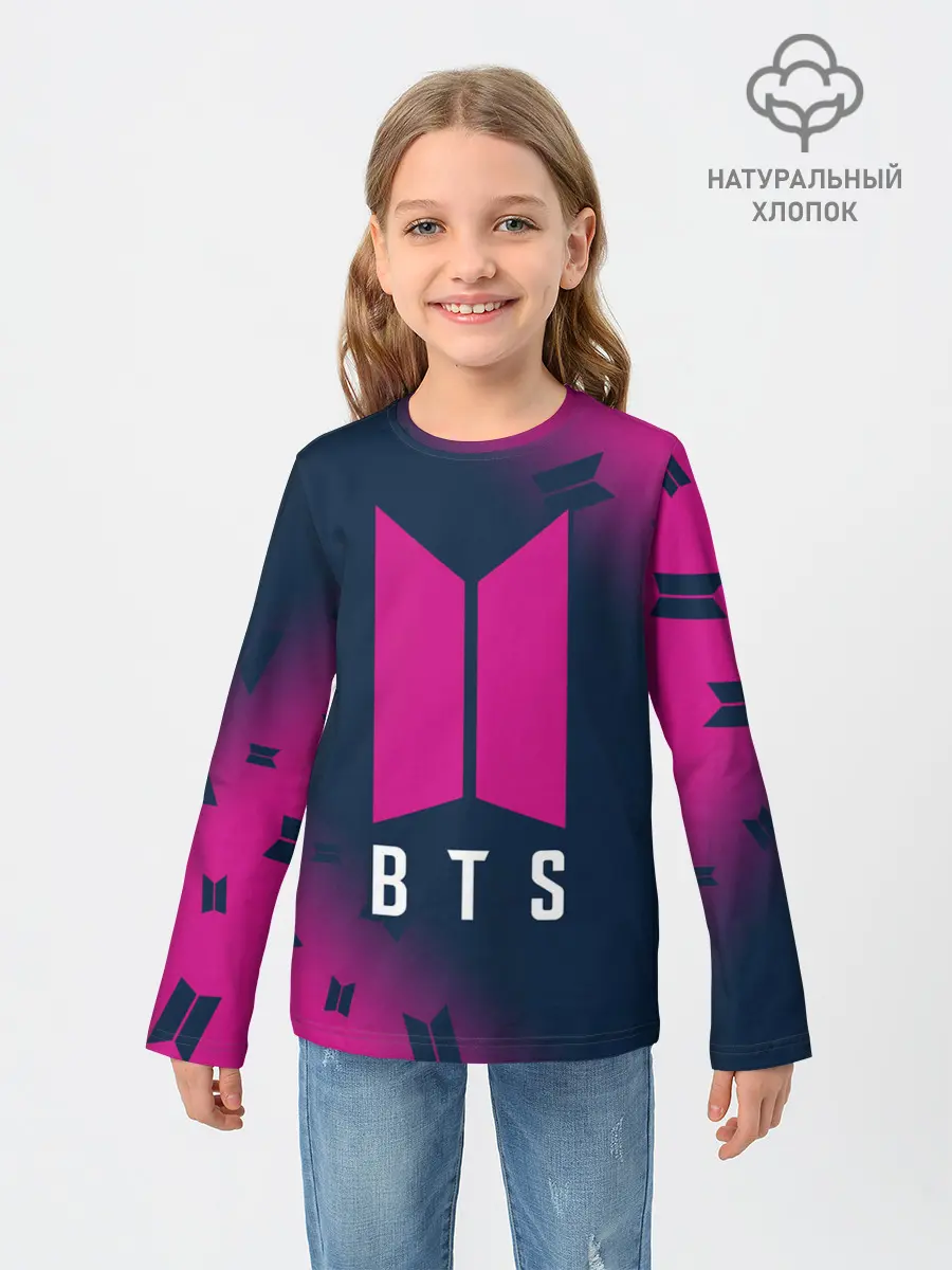 Детский лонгслив / BTS / БТС