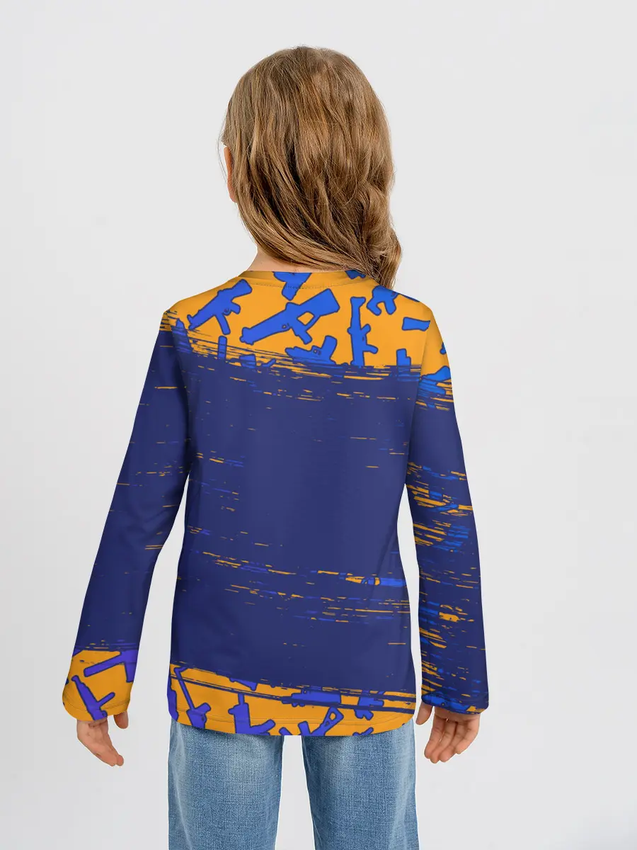 Детский лонгслив / CS GO | КС ГО