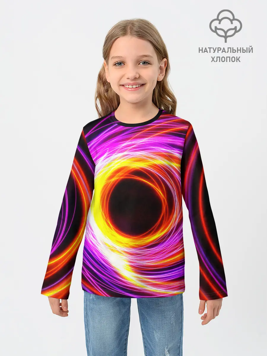 Детский лонгслив / ИСКРЫ
