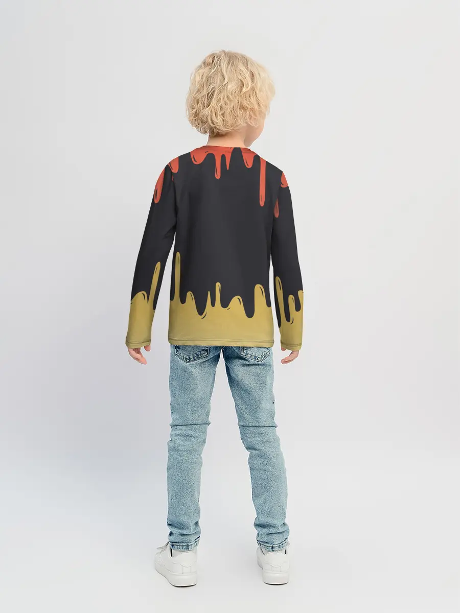 Детский лонгслив / Just Ride MOTOCROSS | МОТОКРОСС