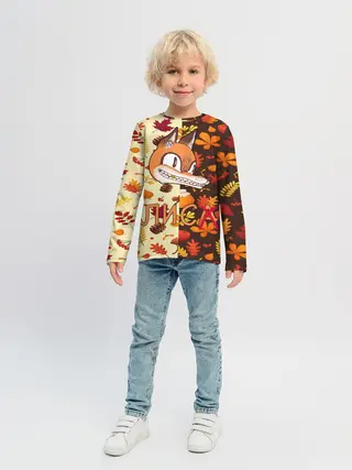 Детский лонгслив / Хитрый Лис
