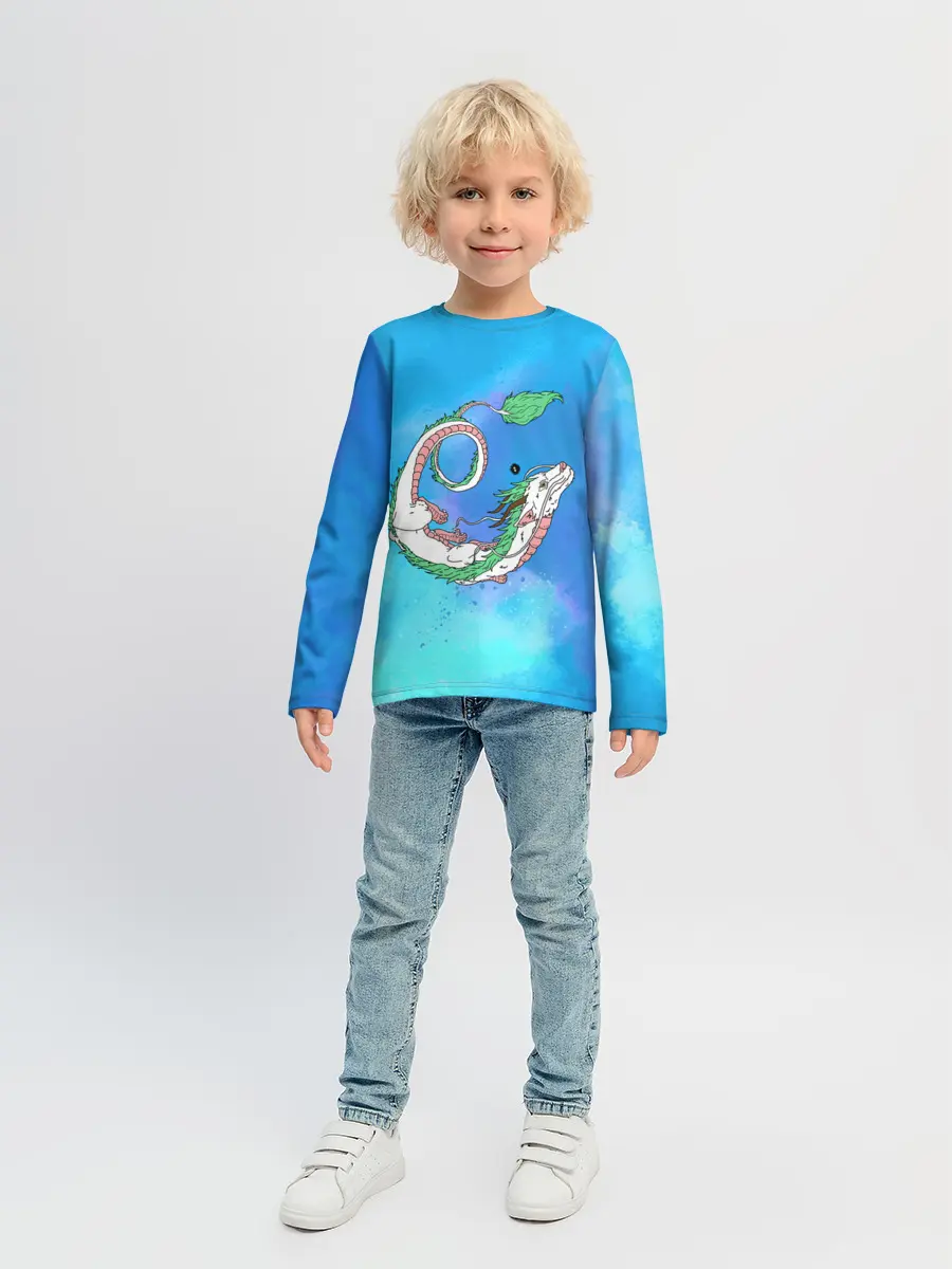 Детский лонгслив / Унесенные призраками Хаку