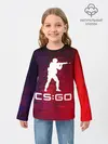 Детский лонгслив / CS GO | КС ГО