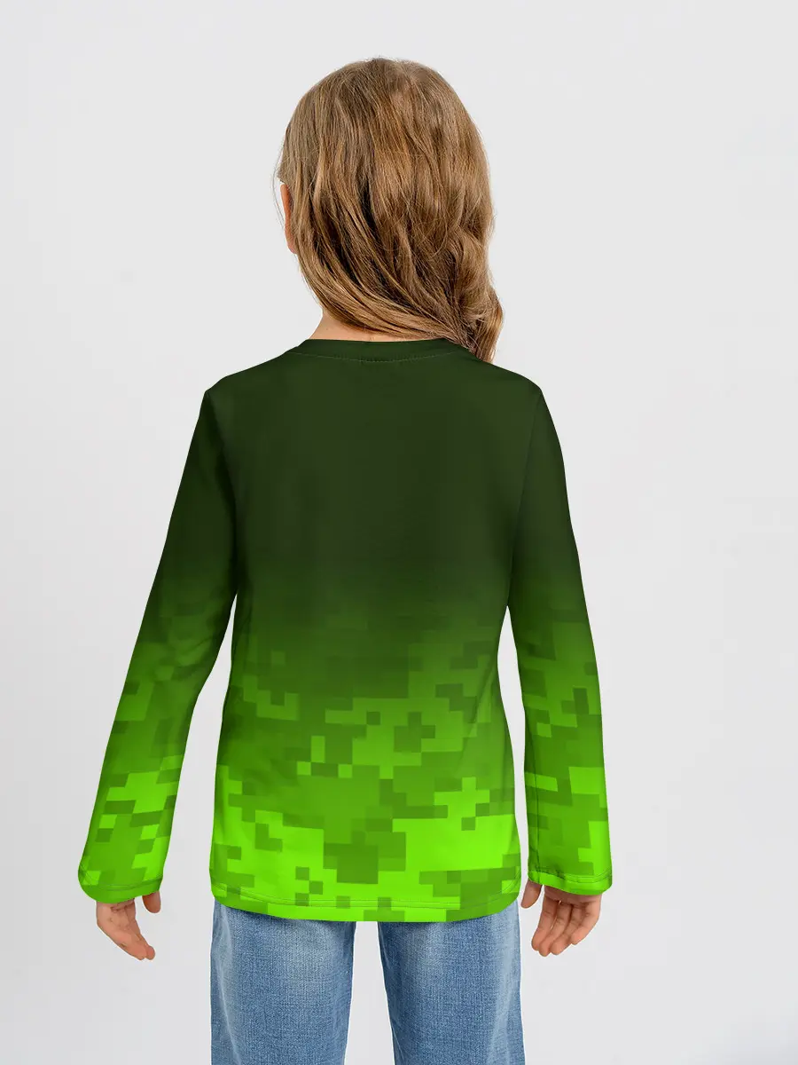 Детский лонгслив / MINECRAFT / МАЙНКРАФТ