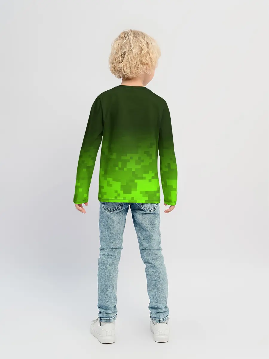 Детский лонгслив / MINECRAFT / МАЙНКРАФТ