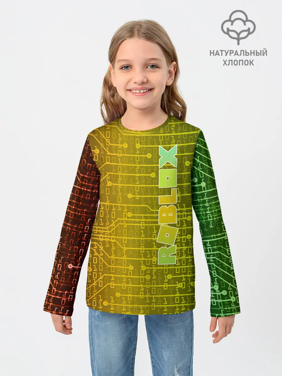 Детский лонгслив / Roblox