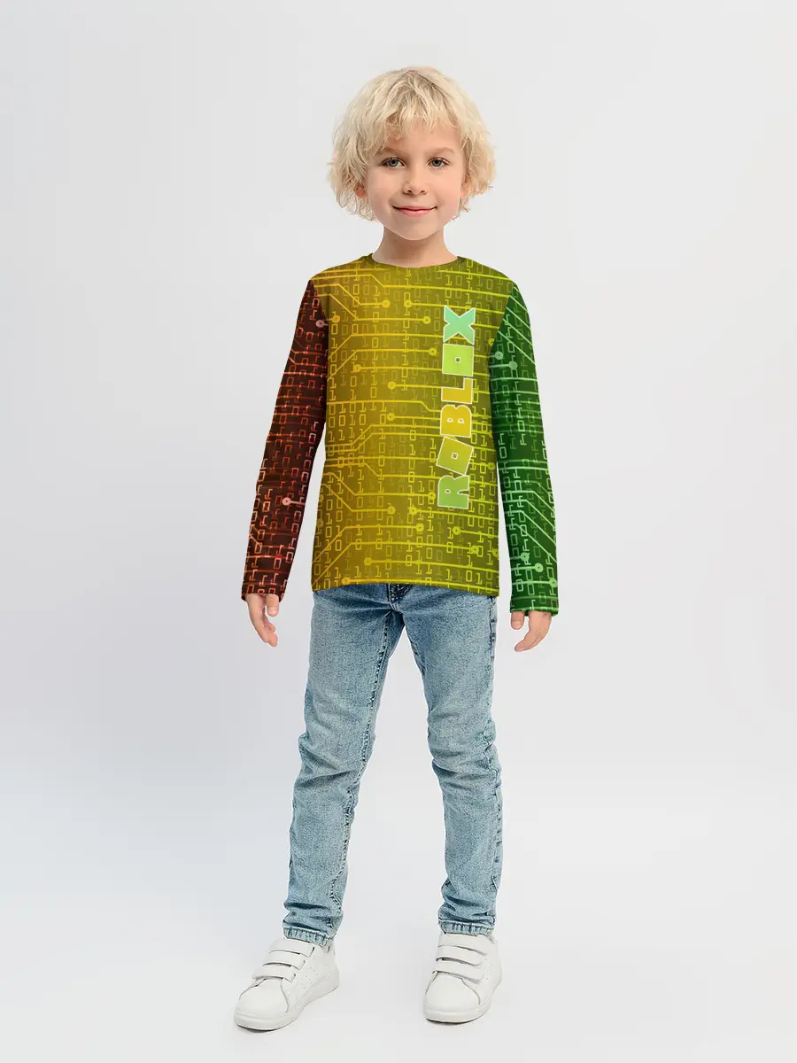 Детский лонгслив / Roblox