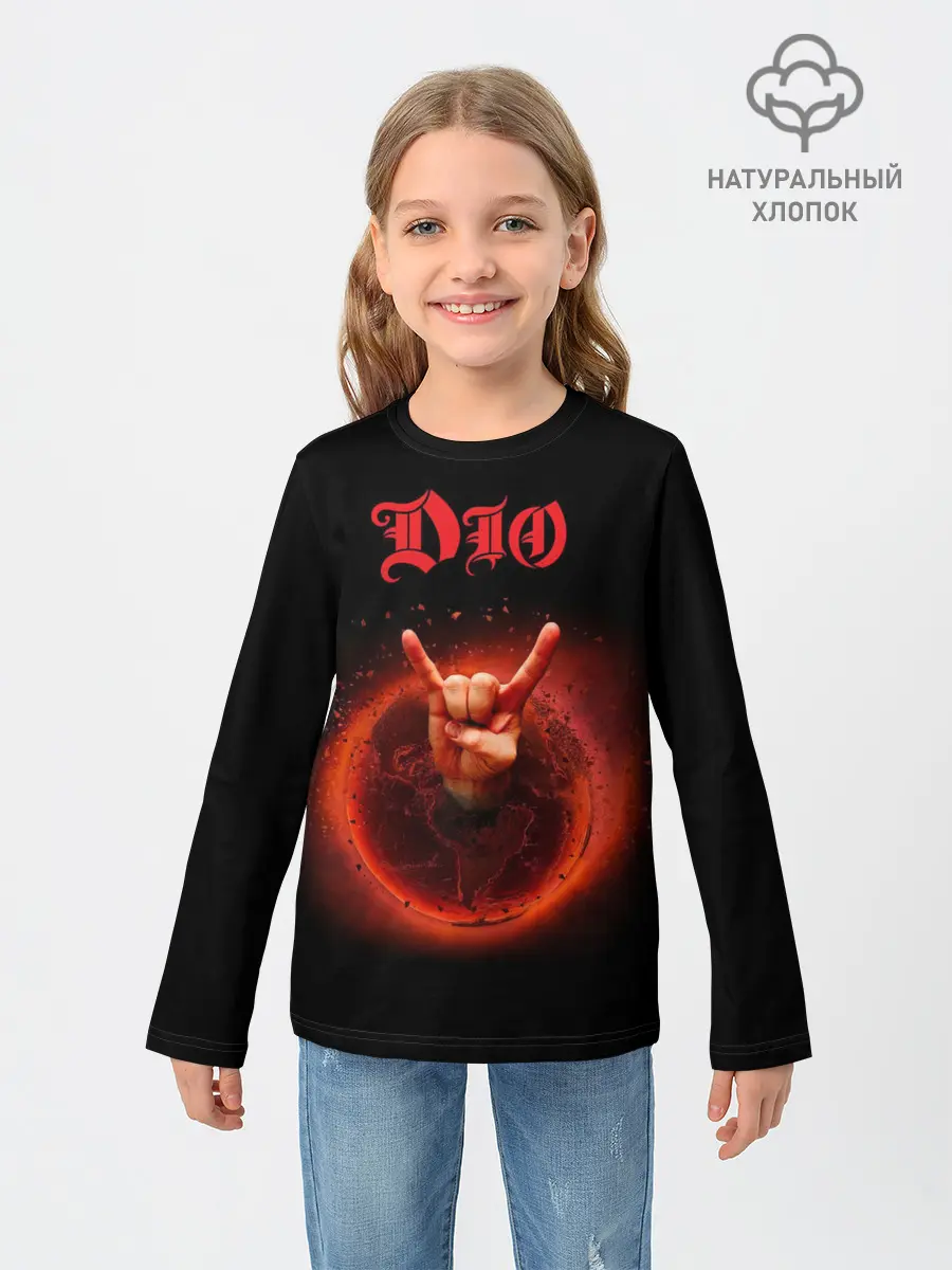 Детский лонгслив / Dio #37
