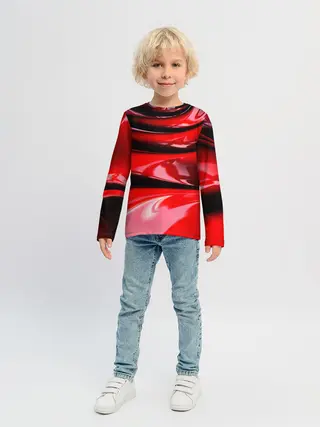 Детский лонгслив / ТЕКСТУРА