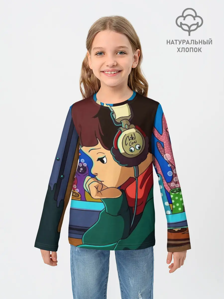 Детский лонгслив / ЮТУБ