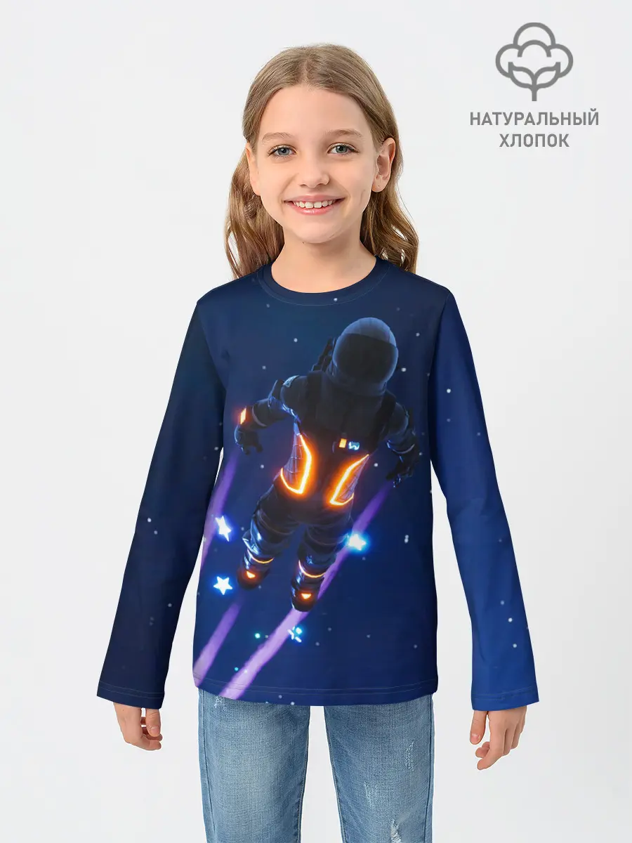 Детский лонгслив / Dark Voyager