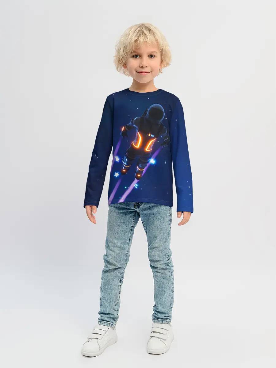 Детский лонгслив / Dark Voyager