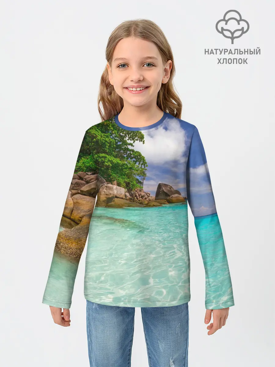 Детский лонгслив / Пхукет