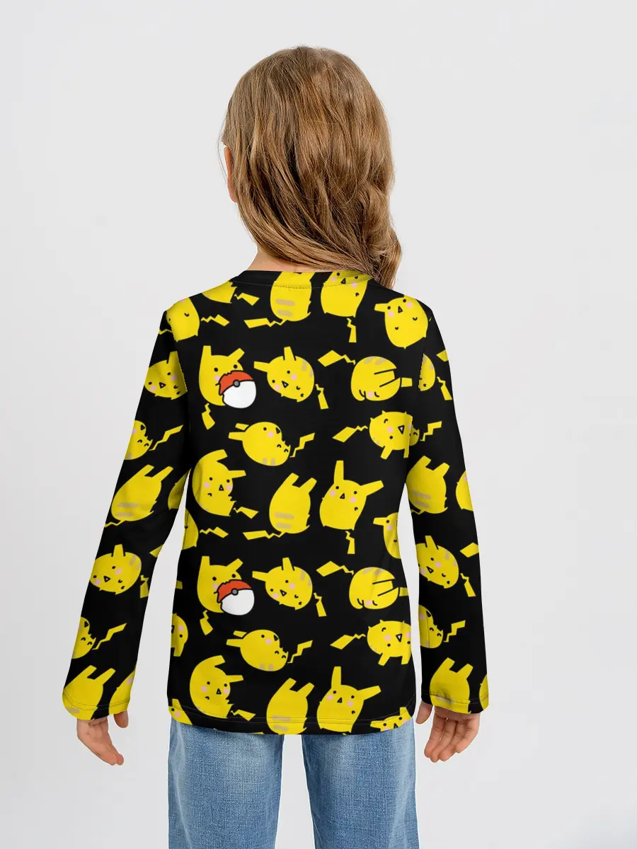 Детский лонгслив / Пикачу